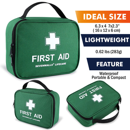 210 Piece First Aid Kit – Home, Car, Travel & Workplace