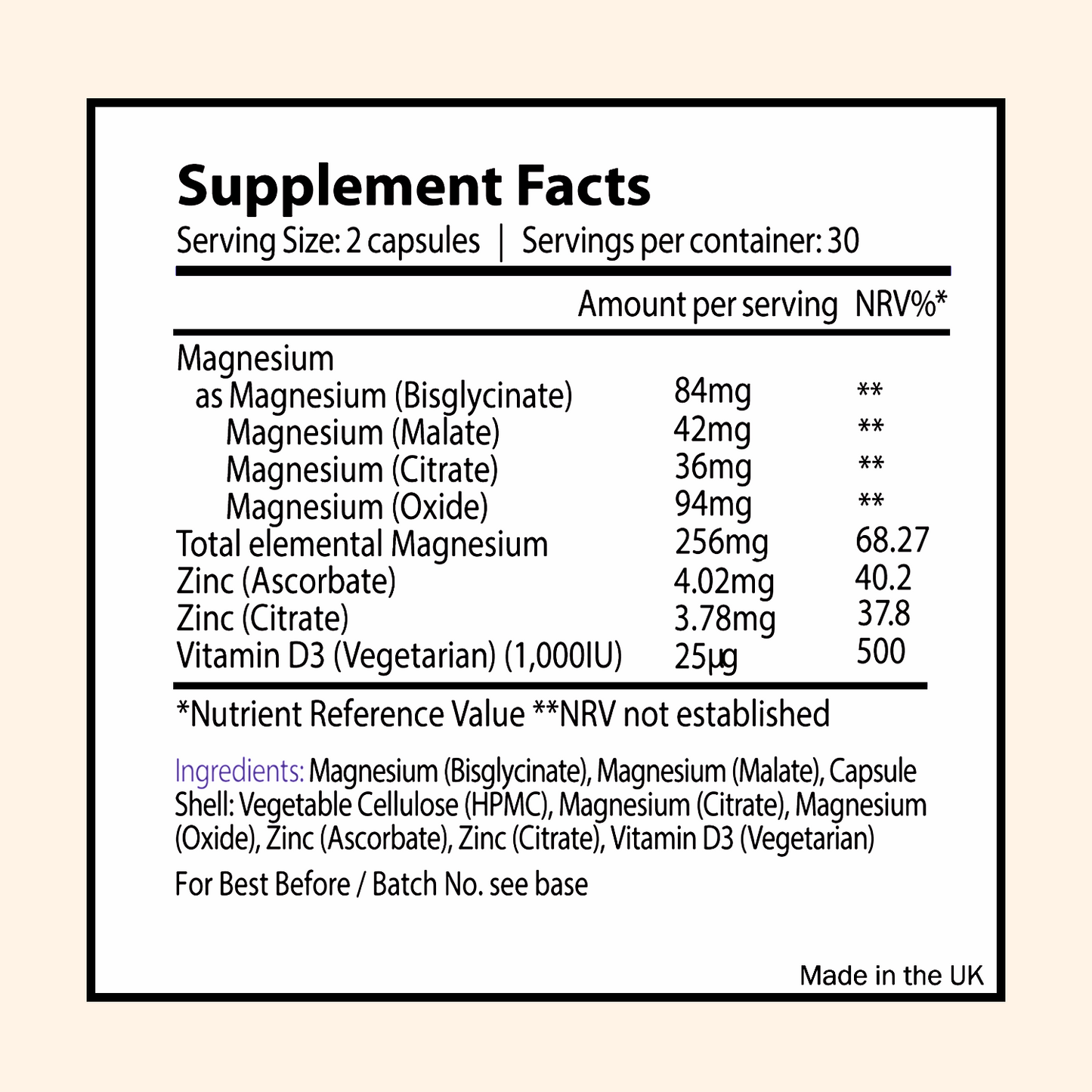 Magnesium Complex