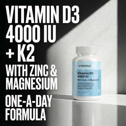 Vitamin D3 4000iu with K2 Complex