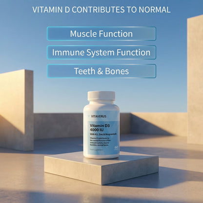 Vitamin D3 4000iu with K2 Complex