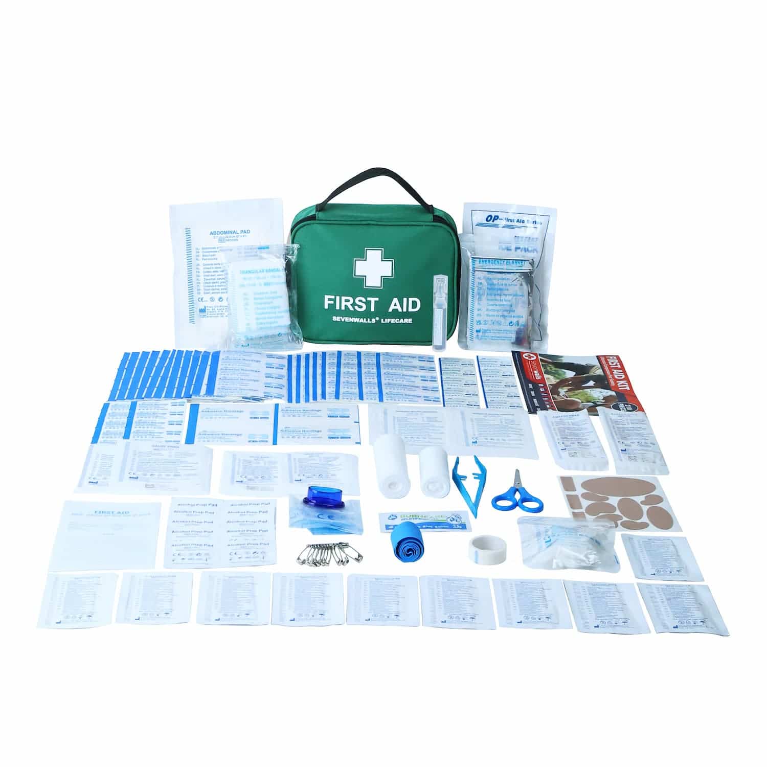 First aid kit for family safety and everyday home care