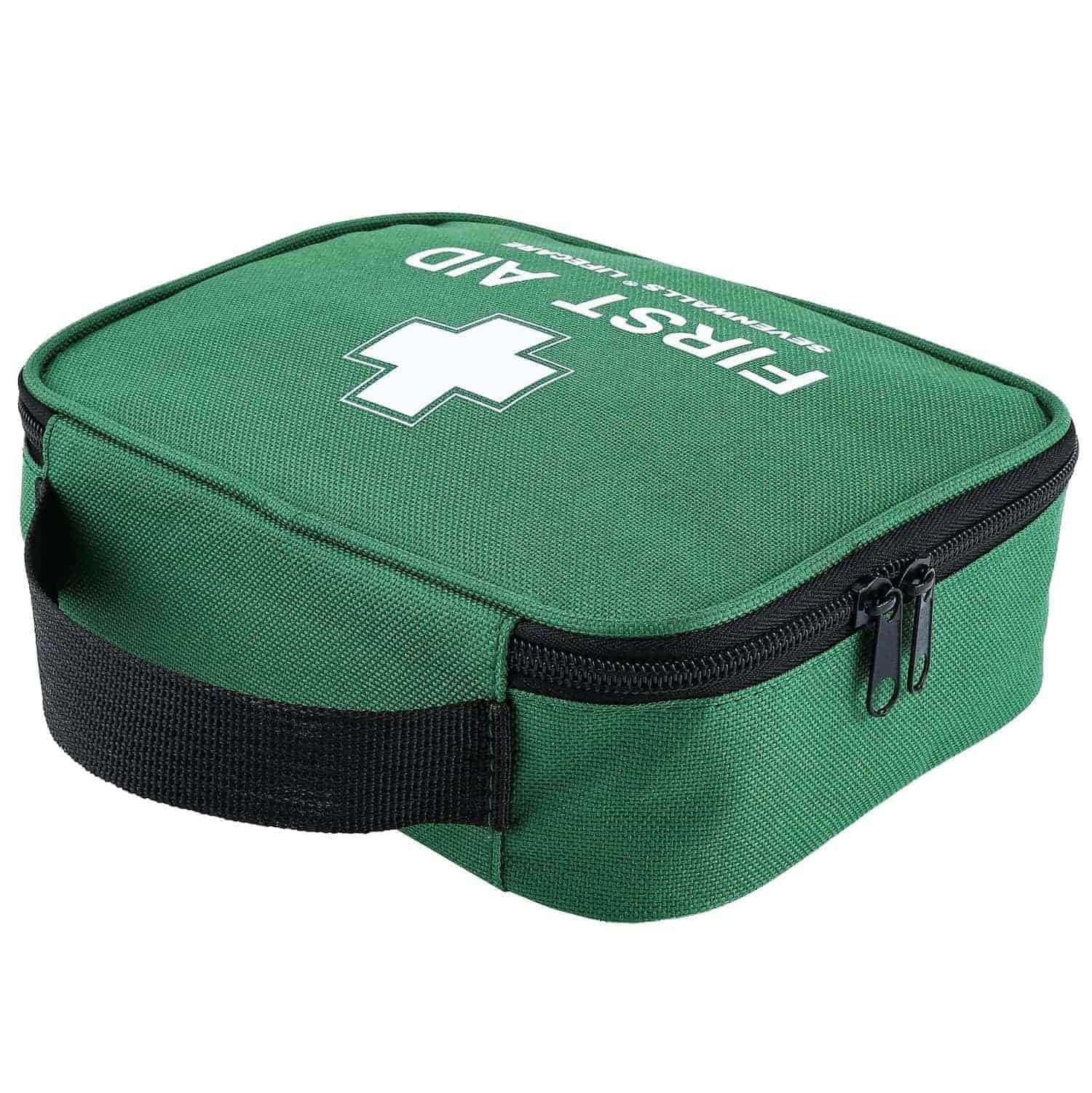 Portable first aid kit for holidays, trips, and journeys