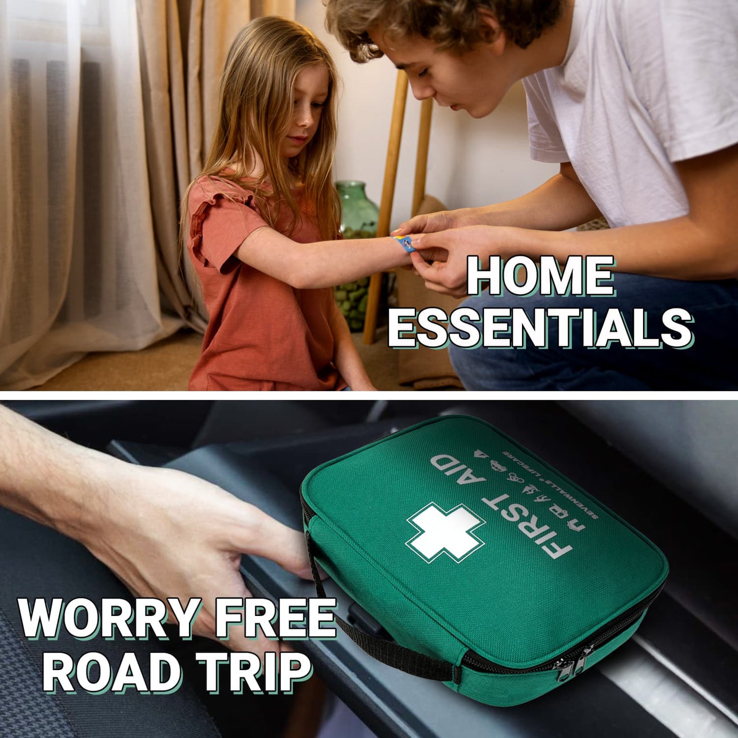 Large Family First Aid Kit - 220 Items