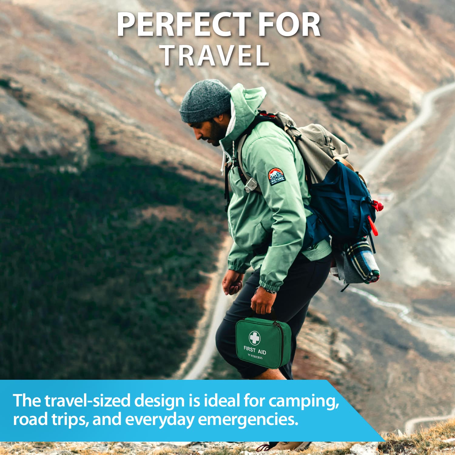 Perfect for travel first aid kit