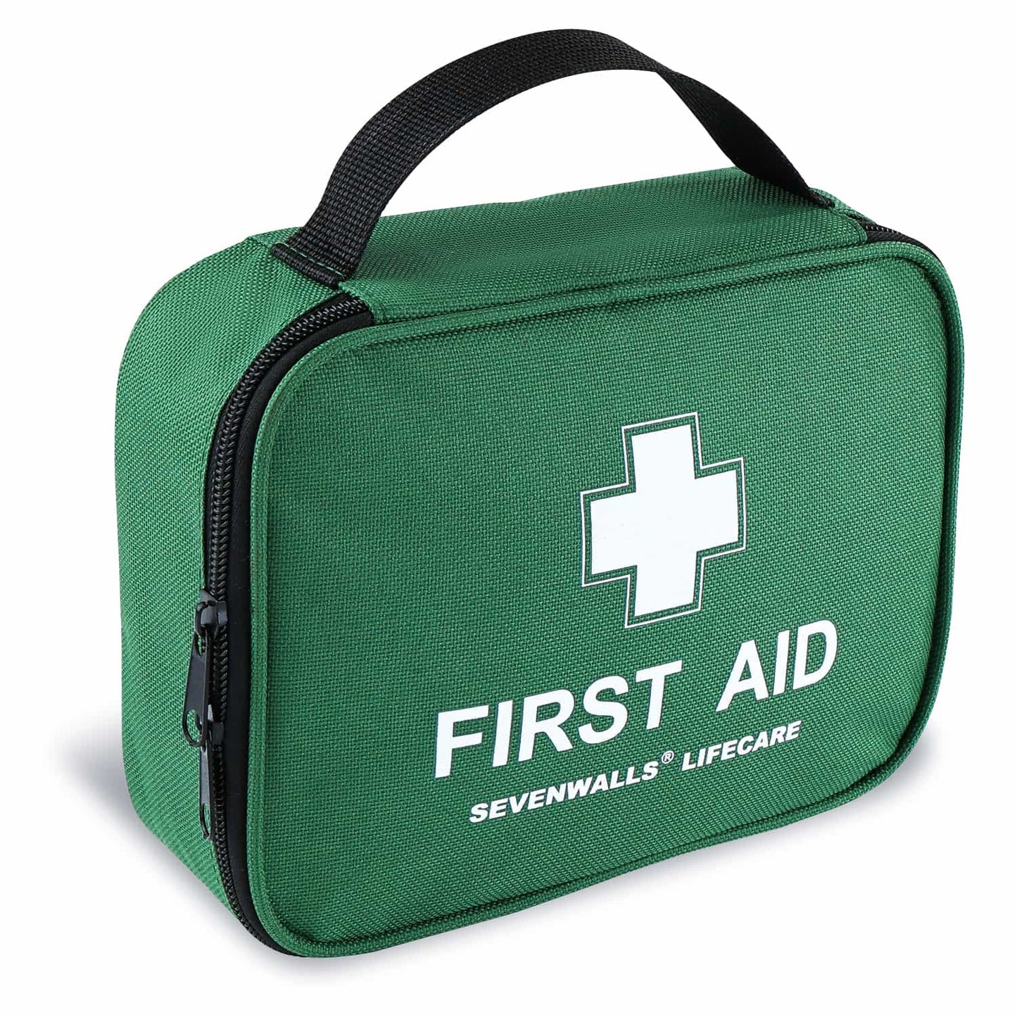 Angled view of compact Sevenwalls motorists first aid bag