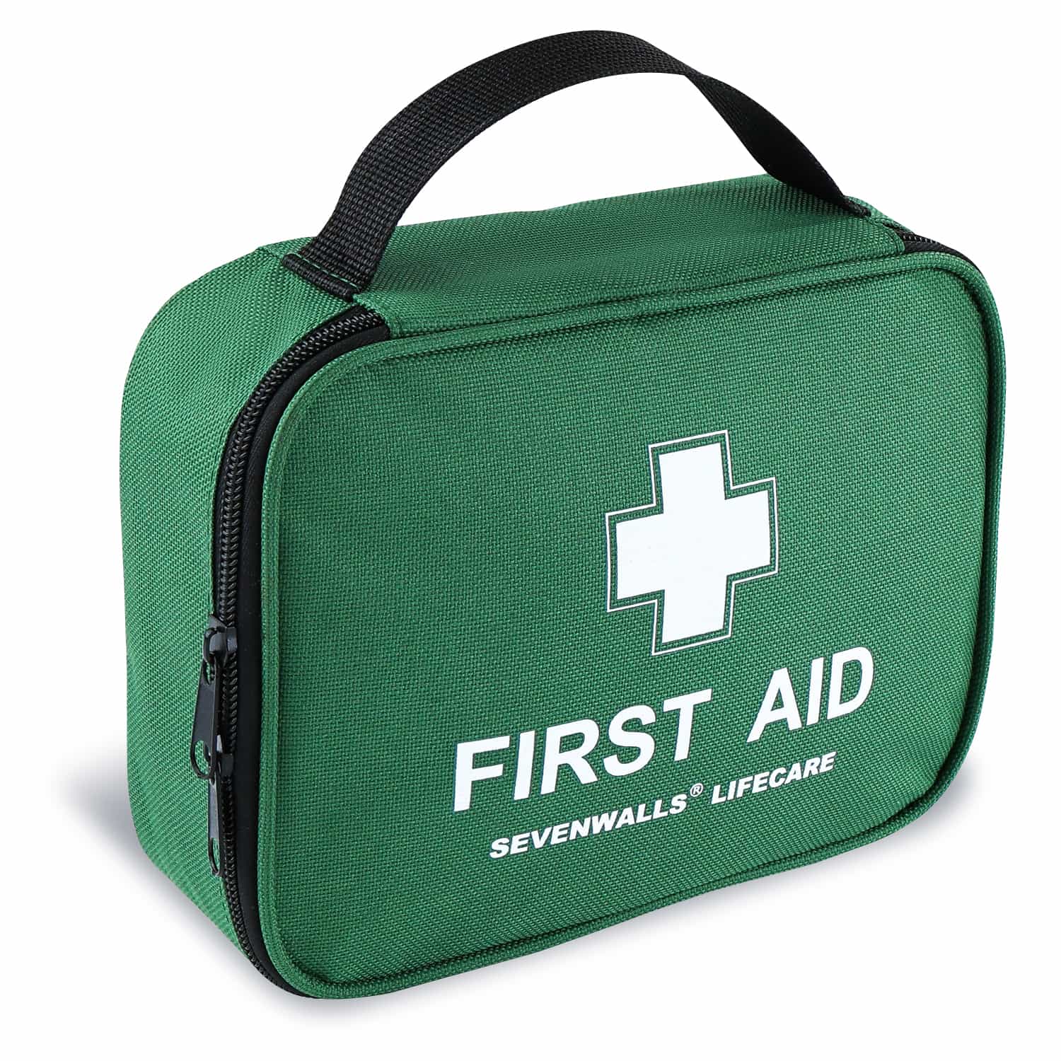 Angled view of compact Sevenwalls motorists first aid bag