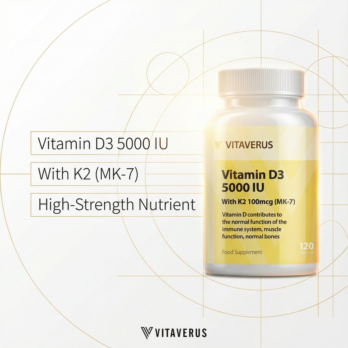 Vitamin D3 5000iu with K2