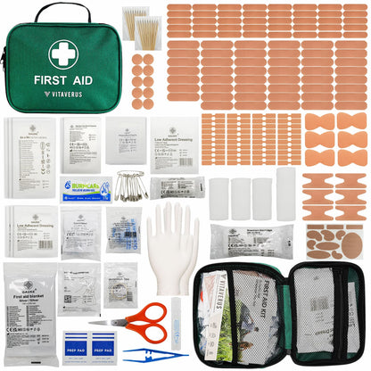Vitaverus Workplace first aid kit bag shown front on
