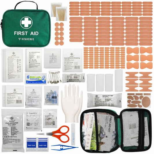 Vitaverus Workplace first aid kit bag shown front on